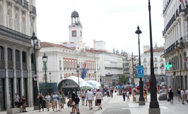 Apartament Exclusive Balcony Plaza Mayor Madryt Zewnętrze zdjęcie